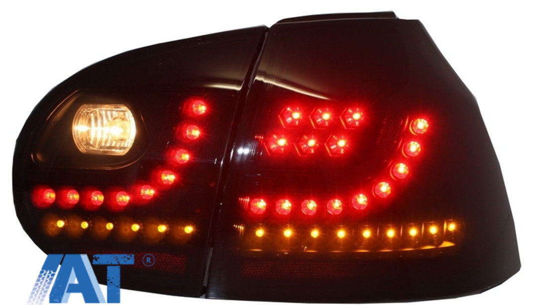 Stopuri LED compatibil cu VW Golf V 5 Fumuriu Negru Extrem Design Urban Style