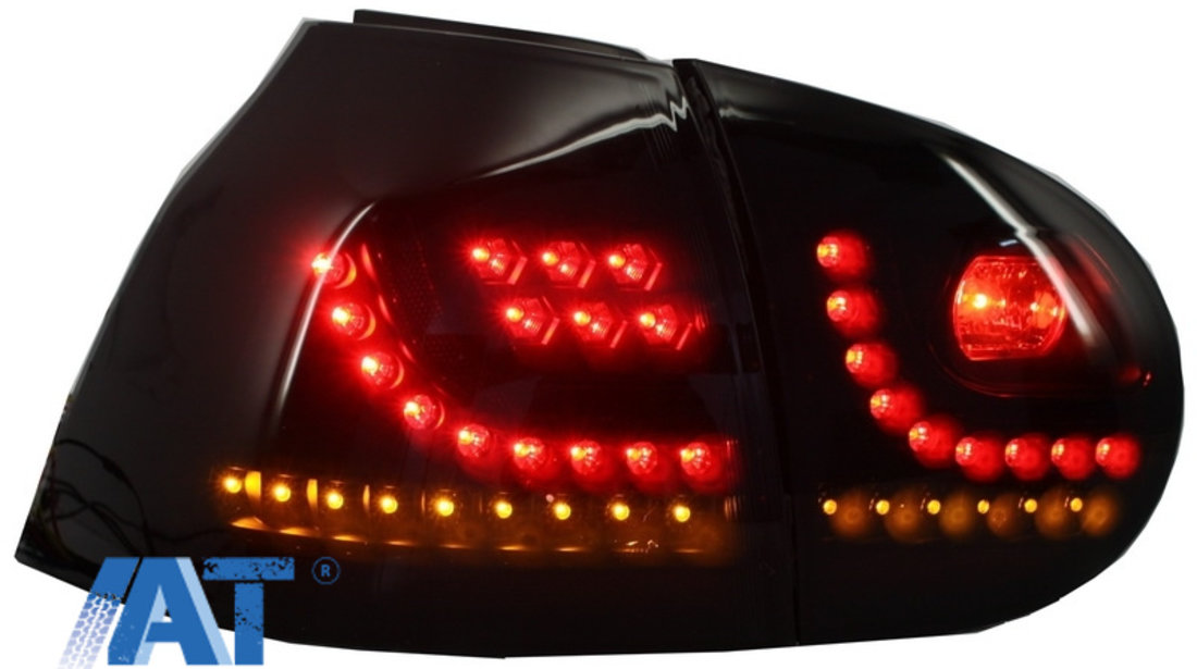 Stopuri LED compatibil cu VW Golf V 5 Fumuriu Negru Extrem Design Urban Style