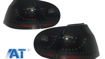 Stopuri LED compatibil cu VW Golf V 5 Fumuriu Negr...