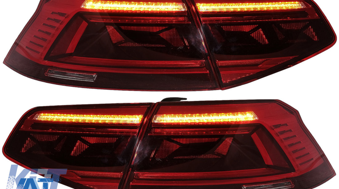 Stopuri LED compatibil cu VW Passat B8 3G (2015-2019) Sedan B8.5 Design cu semnal dinamic