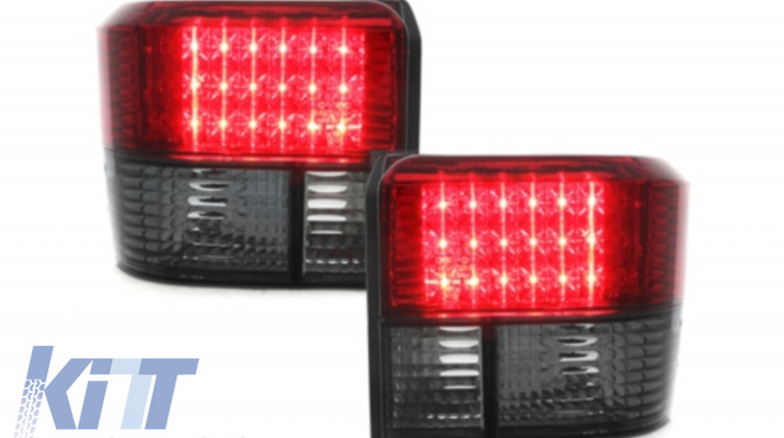 Stopuri LED compatibil cu VW T4 (1990-2003) Rosu Fumuriu RV15DLRS