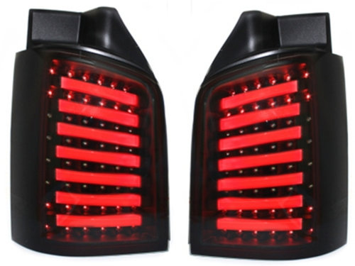 Stopuri LED compatibil cu VW T5 (04.2003-2009) Negru Fumuriu RV35ALLBS