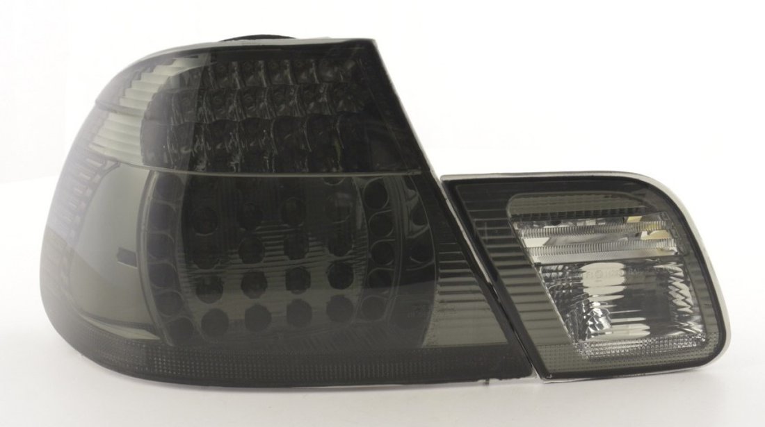 Stopuri LED compatibile cu BMW E46 Coupe Fumuriu