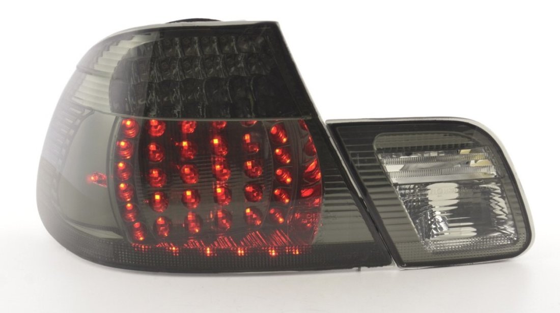 Stopuri LED compatibile cu BMW E46 Coupe Fumuriu