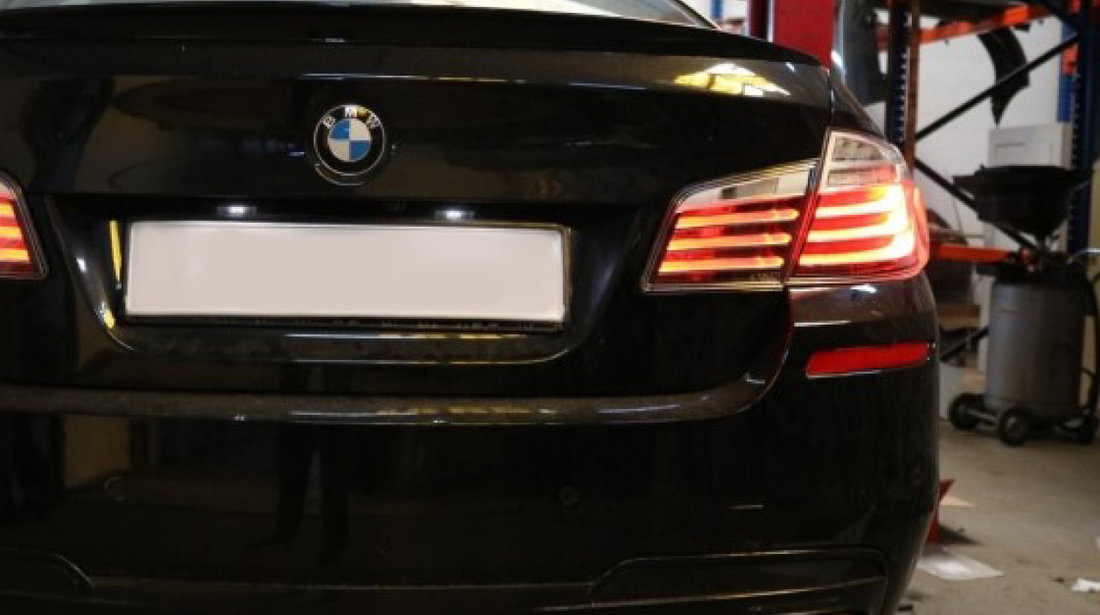 Stopuri LED compatibile cu BMW F10 Seria 5 Negru