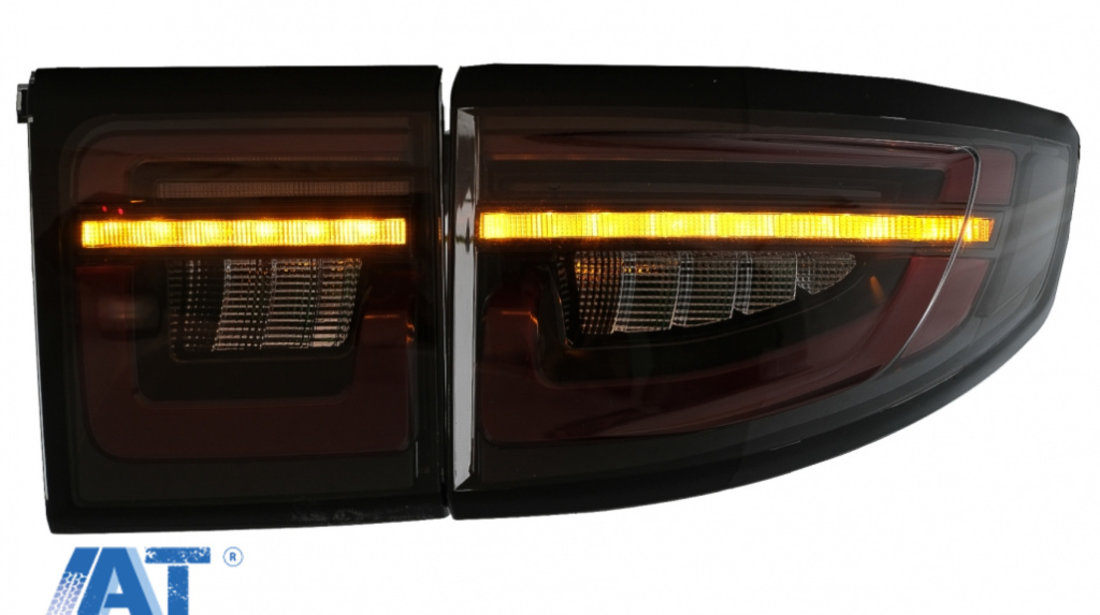 Stopuri LED compatibile cu LAND ROVER DISCOVERY SPORT L550 (2014-2019) Conversie la 2020-up Fumuriu