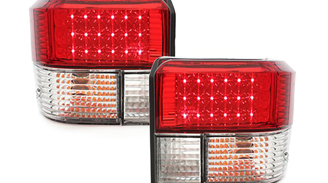 Stopuri LED compatibile cu VW T4 (90-03) Rosu Cristal