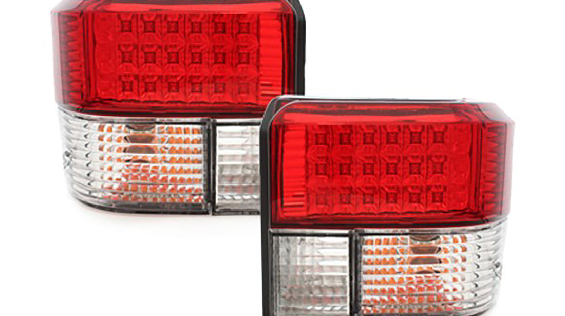 Stopuri LED compatibile cu VW T4 (90-03) Rosu Cristal