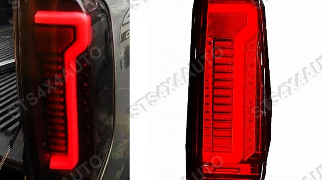 STOPURI LED CU DYNAMIC SEMNALIZARE NISSAN NAVARA D40 2006-2014 SMK[V1]