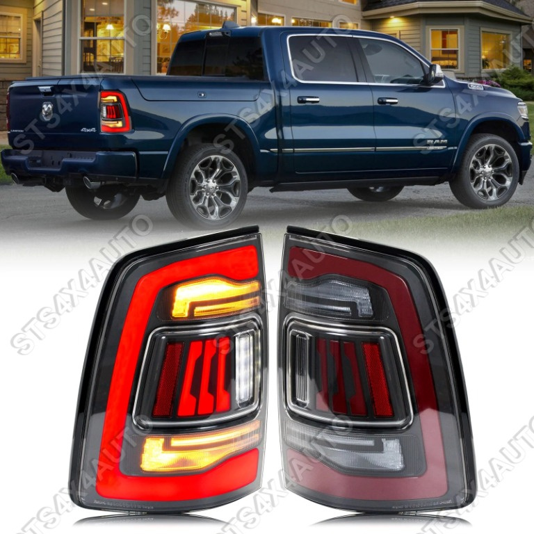 STOPURI LED CU DYNAMIC SEMNALIZARE PENTRU DODGE RAM 1500 2009-2018 RB [V3]