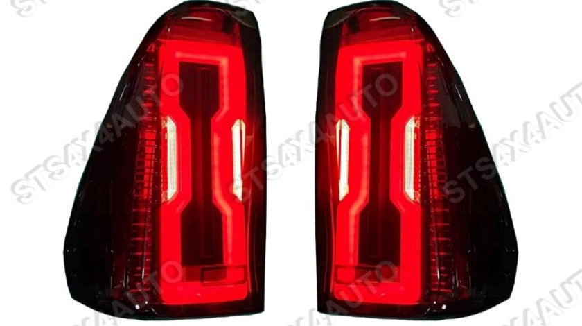 STOPURI LED CU DYNAMIC SEMNALIZARE TOYOTA HILUX REVO 2016-2022 SMK [V9]