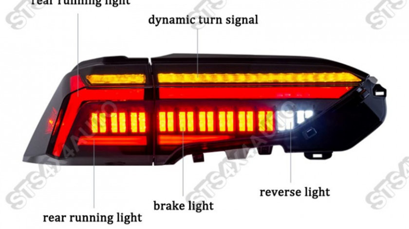 STOPURI LED CU DYNAMIC SEMNALIZARE TOYOTA Rav 4 2019-2023 SMK [V2]