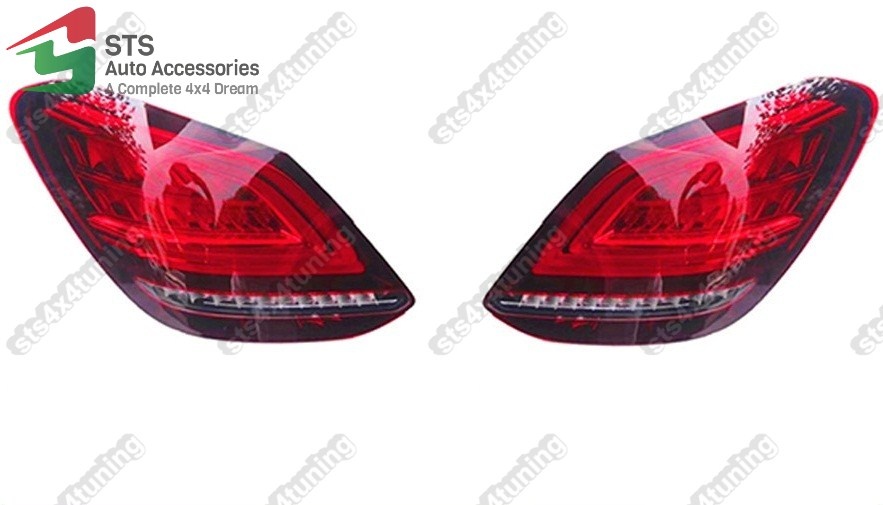STOPURI LED CU SEMNALIZARE DYNAMIC SEQUENTIAL MERCEDES C-CLASS W205 2015-2020 RC [2019 DESIGN]
