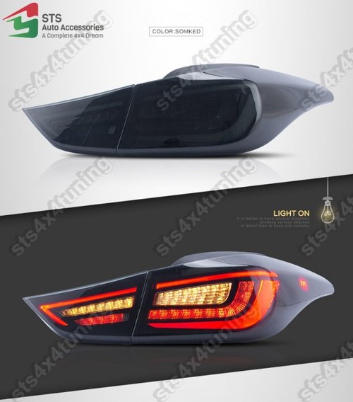 STOPURI LED CU SEMNALIZARE DYNAMIC SEQUENTIAL HYUNDAI ELANTRA 2011-2015 SMK [V4]