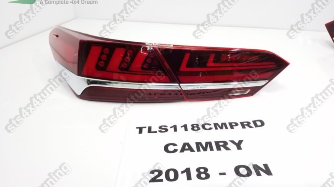 STOPURI LED CU SEMNALIZARE DYNAMIC TOYOTA CAMRY XV70 2018-2019 RC [V1]