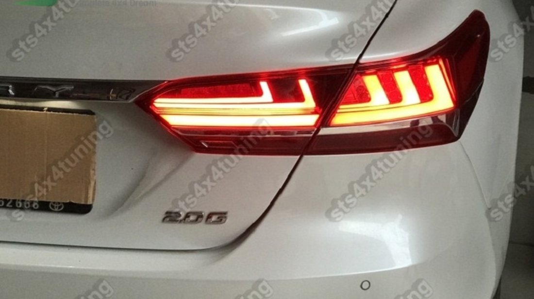 STOPURI LED CU SEMNALIZARE DYNAMIC TOYOTA CAMRY XV70 2018-2019 RC [V1]