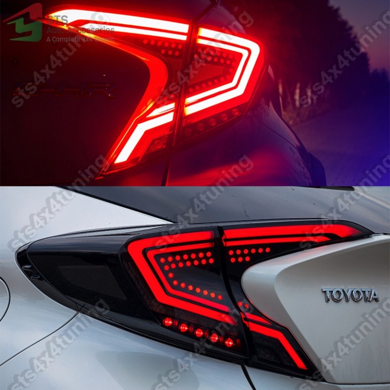 STOPURI LED CU SEMNALIZARE DYNAMIC TOYOTA CHR 2017-2019 BK[V1]