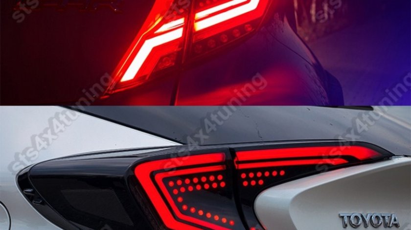 STOPURI LED CU SEMNALIZARE DYNAMIC TOYOTA CHR 2017-2019 BK[V1]