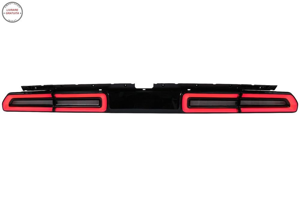 Stopuri LED Dodge Challenger (2008-2014) Rosu Semnal Dinamic- livrare gratuita