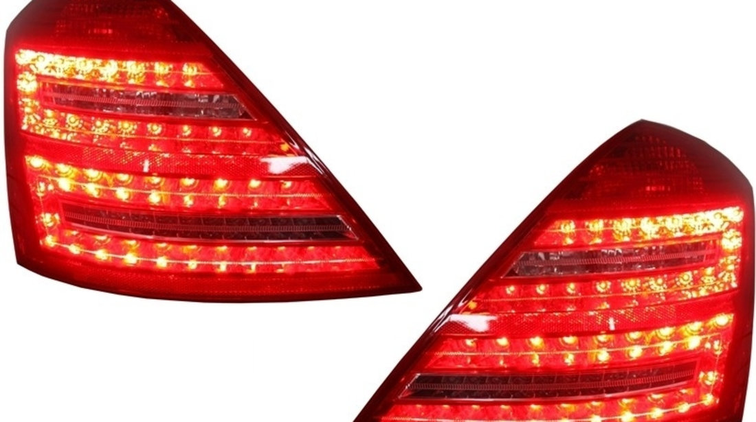 Stopuri LED Facelift compatibil cu Mercedes S-Class W221 (2005-2012) TLMBW221F