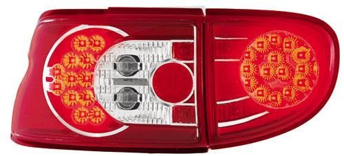 STOPURI LED FORD ESCORT FUNDAL ROSU-CRISTAL -cod RF04LLRC