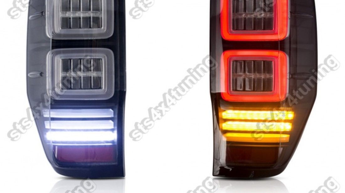 STOPURI LED FORD RANGER T6/T7/T8 2012-2022 SI RAPTOR 2019-2022 [V3]