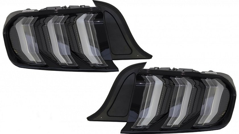 Stopuri LED fumurii Dynamic Ford Mustang 6 (2015-2019)