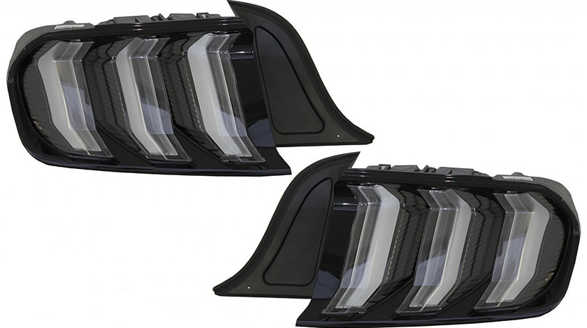 STOPURI LED FUMURII DYNAMIC FORD MUSTANG 6 (2015-2019)