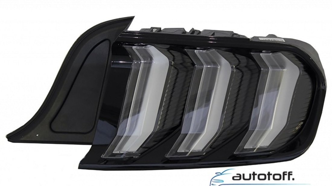 Stopuri LED fumurii Dynamic Ford Mustang 6 (2015-2019)