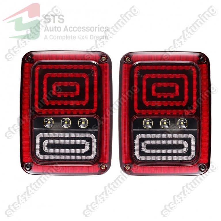 STOPURI LED JEEP WRANGLER JK 2007-2017 [V3]