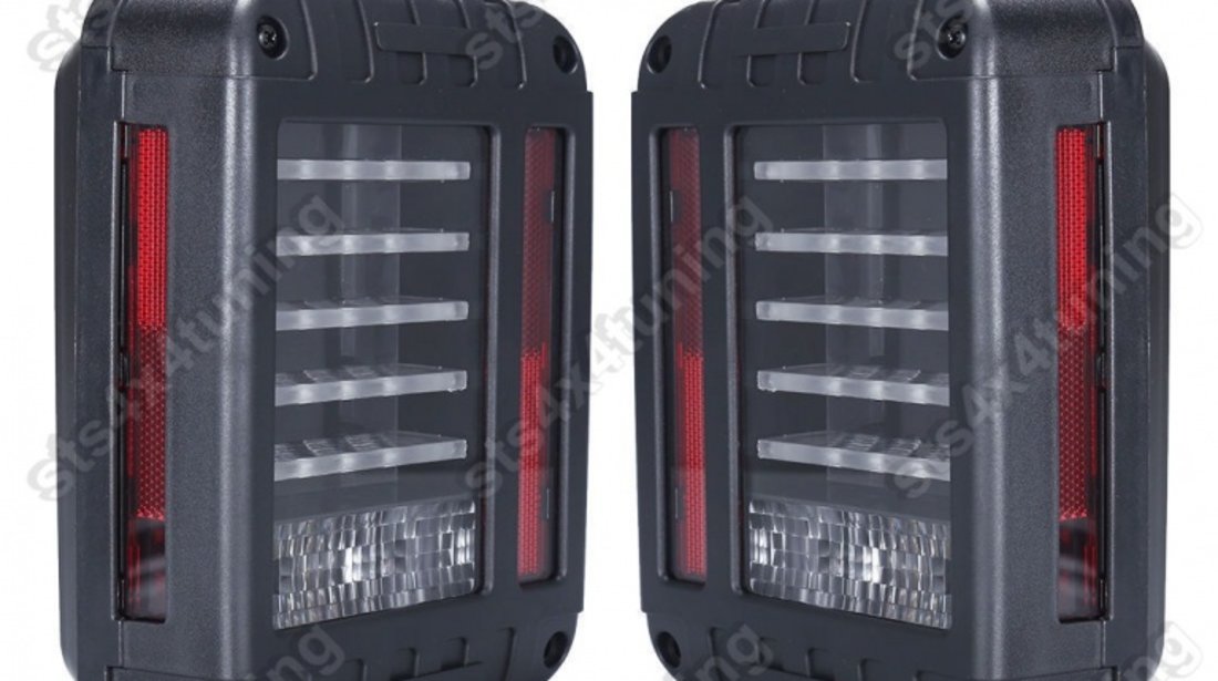 STOPURI LED JEEP WRANGLER JK 2007-2017 [V5]