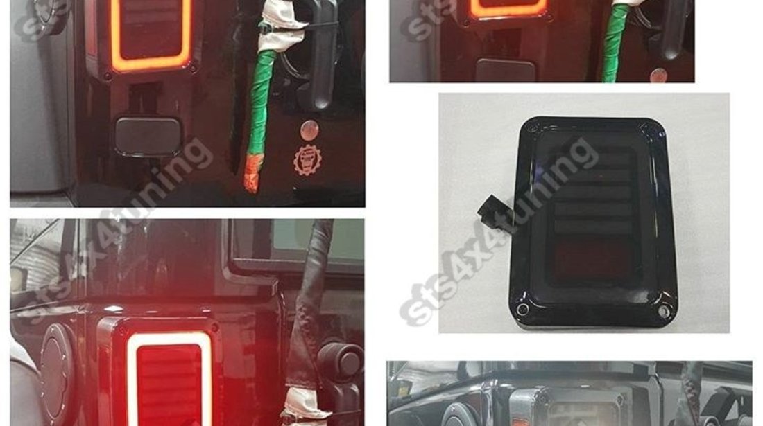 STOPURI LED JEEP WRANGLER JK 2007-2017 [V7]