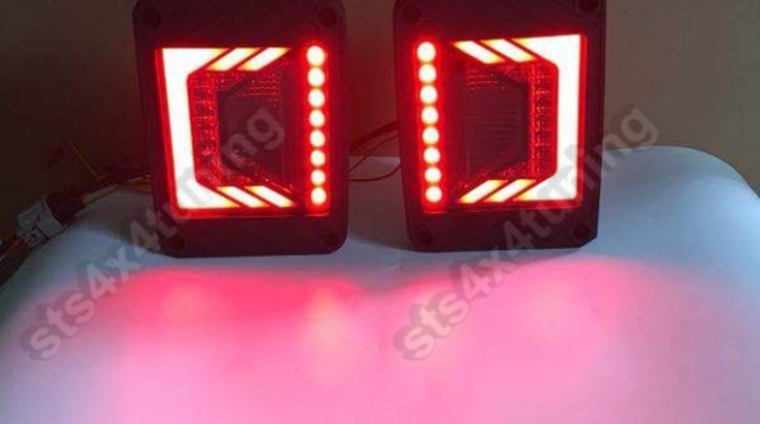 STOPURI LED JEEP WRANGLER JK 2007-2018 [V10]