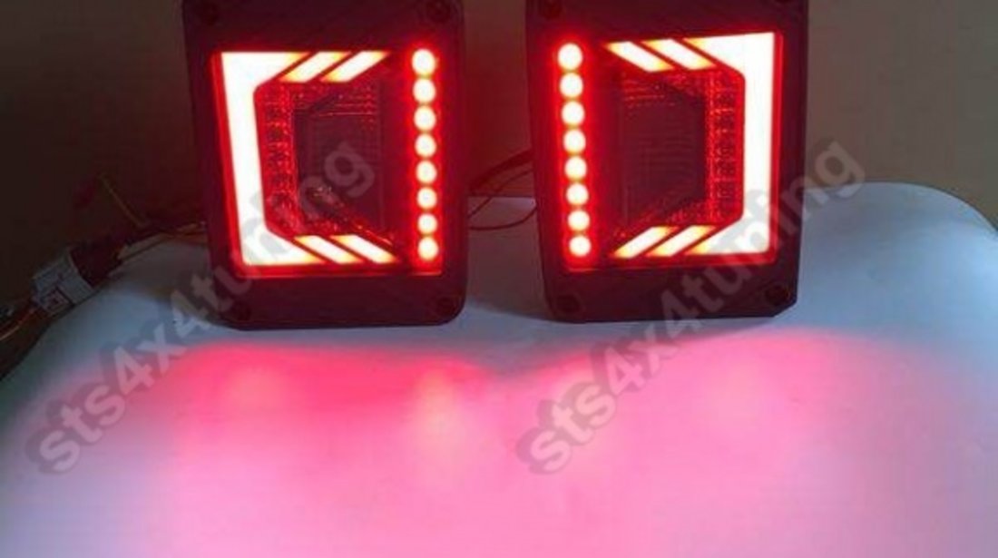 STOPURI LED JEEP WRANGLER JK 2007-2018 [V10]