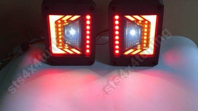 STOPURI LED JEEP WRANGLER JK 2007-2018 [V10]