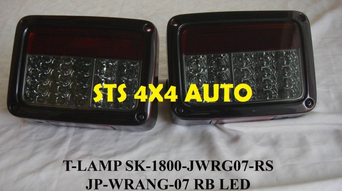 STOPURI LED JEEP WRANGLER SI WRANGLER UNLIMITED JK 2007-2017