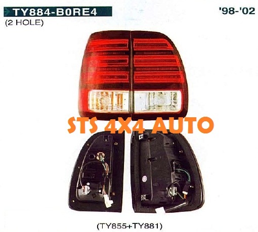 STOPURI LED LEXUS LX470 1998-2007.