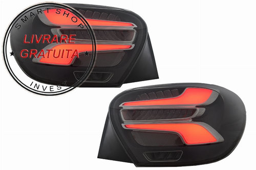 Stopuri LED Mercedes A-Class W176 (2013-08.2015) Facelift Design Fumurii cu Semnal- livrare gratuita