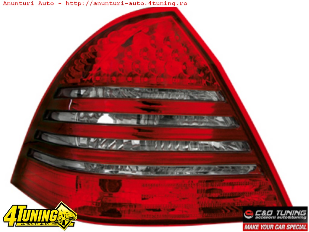 STOPURI LED MERCEDES C-KLASSE W203 - STOPURI MERCEDES W203 (00-04)