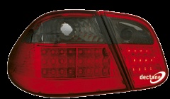 STOPURI LED MERCEDES C208 FUNDAL ROSU-NEGRU -cod RMB12LRB