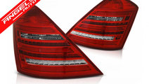 Stopuri LED Mercedes S-Class W221 (05-09) Rosu Cla...