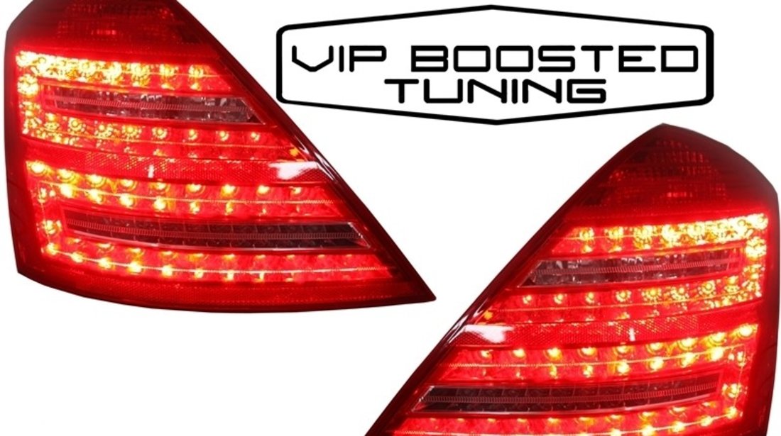 Stopuri LED MERCEDES S Class W221 (2005-2012) Facelift Design