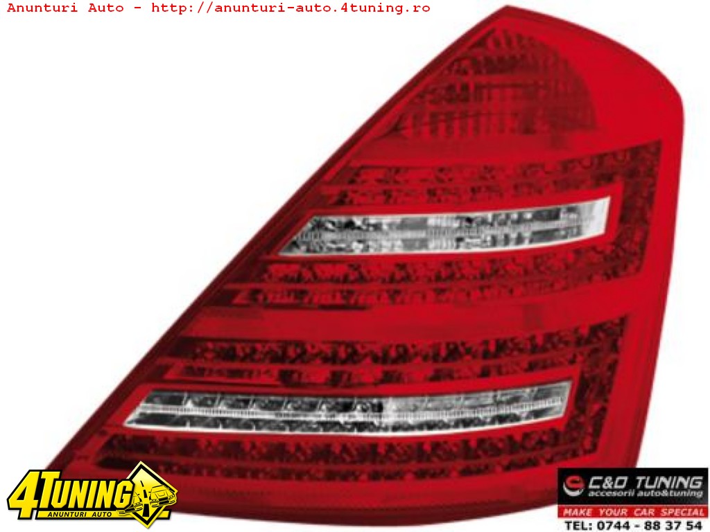 STOPURI LED MERCEDES S-KLASSE W221 - STOPURI MERCEDES W221(05-11)