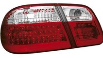 STOPURI LED MERCEDES W210 FUNDAL ROSU-CRISTAL -cod...