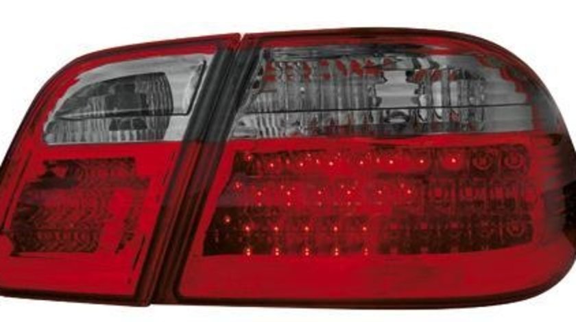 STOPURI LED MERCEDES W210 FUNDAL ROSU-NEGRU -cod RMB10LRB