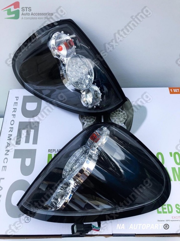 STOPURI LED MITSUBISHI L200 TRITON 2006-2014 BK [V3]
