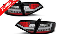 Stopuri LED Negru potrivite pentru AUDI A4 B8 08-1...