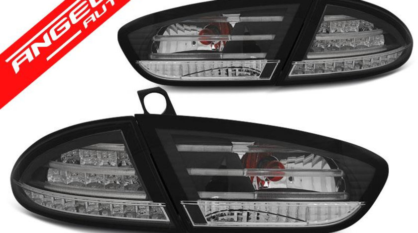 Stopuri LED Negru potrivite pentru SEAT LEON 03.09-12