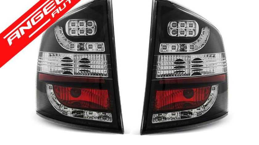 Stopuri LED Negru potrivite pentru SKODA OCTAVIA II KOMBI 04-12