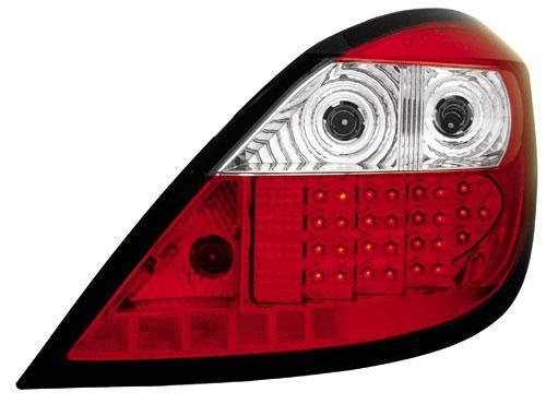 STOPURI LED OPEL ASTRA H FUNDAL ROSU-CRISTAL -cod RO19LRC